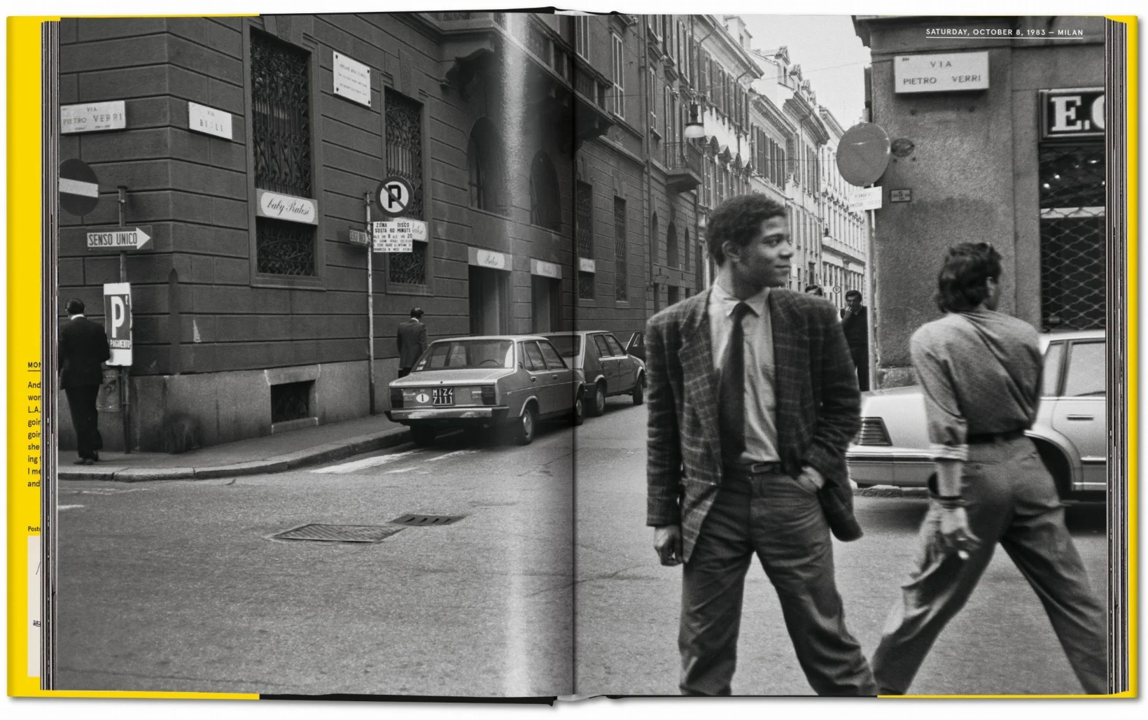 "Warhol on Basquiat: the Iconic Relationship Told in Andy's Words and Pictures" è un vero e proprio viaggio nell'intimità di una delle relazioni più celebri e influenti nel mondo dell'arte moderna. Questo imperdibile volume in formato Hardcover ci offre l'opportunità di immergerci nella straordinaria amicizia e collaborazione tra due leggende dell'arte, Andy Warhol e Jean-Michel Basquiat. Le pagine di questo libro prezioso sono un tesoro di testimonianze, fotografie e opere d'arte che rivelano la complessa dinamica tra due visionari che hanno lasciato un'impronta indelebile sulla scena artistica contemporanea. Andy Warhol, il maestro del pop art, e Jean-Michel Basquiat, l'artista prodigio della streetart, si incontrarono nel corso degli anni '80, dando vita a un'intensa e fruttuosa collaborazione che andò ben oltre il mondo dell'arte. Questo volume ci permette di accedere alle parole e alle immagini di Andy Warhol stesso, che ci racconta la loro relazione unica e delinea il loro processo creativo con una sincerità e una passione travolgenti. Grazie a una selezione curata di fotografie, opere d'arte e scritti, possiamo ammirare l'evoluzione dell'amicizia tra questi due geni dell'arte e come si siano influenzati reciprocamente. Dall'artista più affermato e iconico del suo tempo, Warhol, al giovane e rivoluzionario Basquiat, entrambi trovarono nella loro alleanza artistica uno spazio di sperimentazione e innovazione che li ha portati a sfidare le convenzioni e a rompere i confini delle rispettive discipline. Attraverso le parole di Andy e le immagini che hanno immortalato i loro momenti condivisi, possiamo percepire l'intensità dell'energia creativa che emanava da questa straordinaria amicizia. Dai loro viaggi e collaborazioni artistiche ai momenti di intimità e riflessione, ogni pagina ci catapulta in un mondo vibrante e pieno di ispirazione. "Warhol on Basquiat: the Iconic Relationship Told in Andy's Words and Pictures" è una testimonianza di come due artisti visionari abbiano saputo superare le barriere sociali e culturali del loro tempo per creare un legame autentico e duraturo. È anche un'occasione per apprezzare il genio creativo di entrambi e come abbiano contribuito a ridefinire il concetto stesso di arte. Se sei un appassionato di arte, un amante delle storie umane dietro le opere d'arte o semplicemente curioso di scoprire il mondo intimo di due leggende dell'arte, allora "Warhol on Basquiat: the Iconic Relationship Told in Andy's Words and Pictures" è un'aggiunta imperdibile alla tua collezione. Scopri il legame unico tra questi due straordinari artisti e lasciati ispirare dalla loro visione e creatività senza limiti.